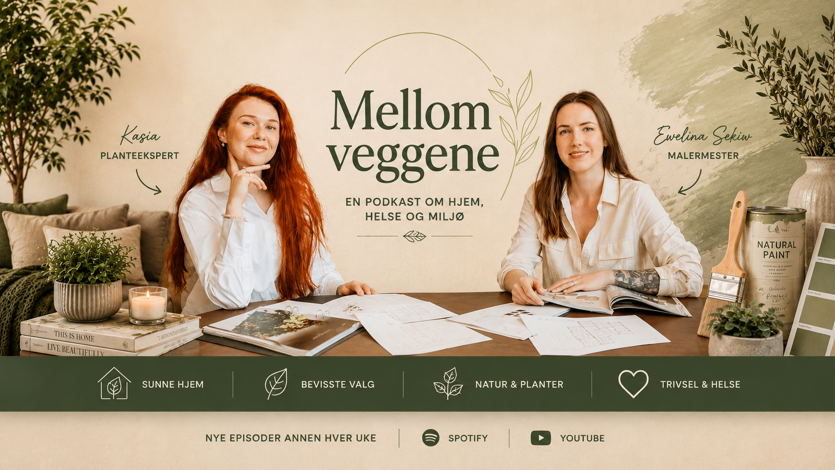 Vi har startet en podcast om bærekraft 🌿